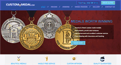 Desktop Screenshot of custommedal.com
